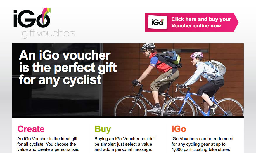 iGo Gift Vouchers launched