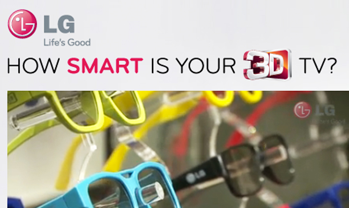 LG Cinema 3D Smart TV launch