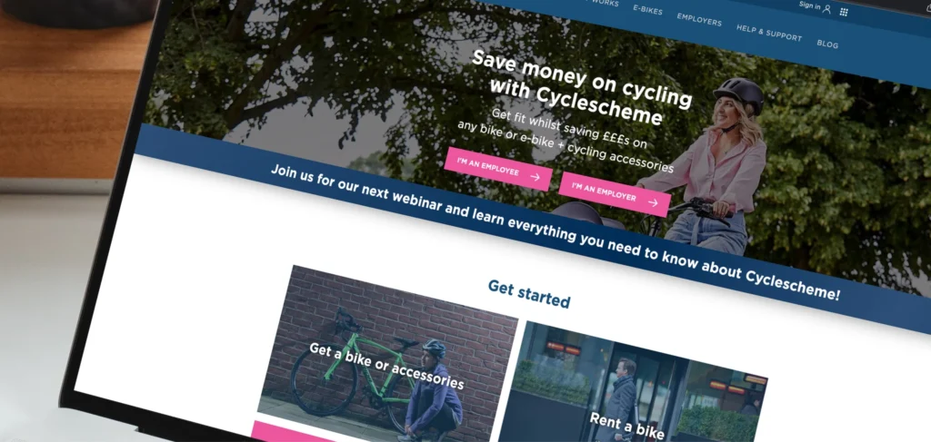 Cyclescheme website